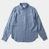 Port Shirt Plain Blue | Edmmond Studios Flash Sale
