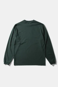 Puff Ls Plain Dk Green | Edmmond Studios Hot