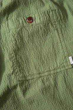 Seersucker Pants Plain Khaki | Edmmond Studios Clearance