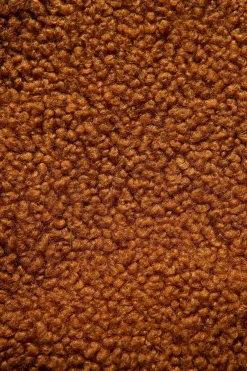 Shearling Vest Plain Brown | Edmmond Studios Sale