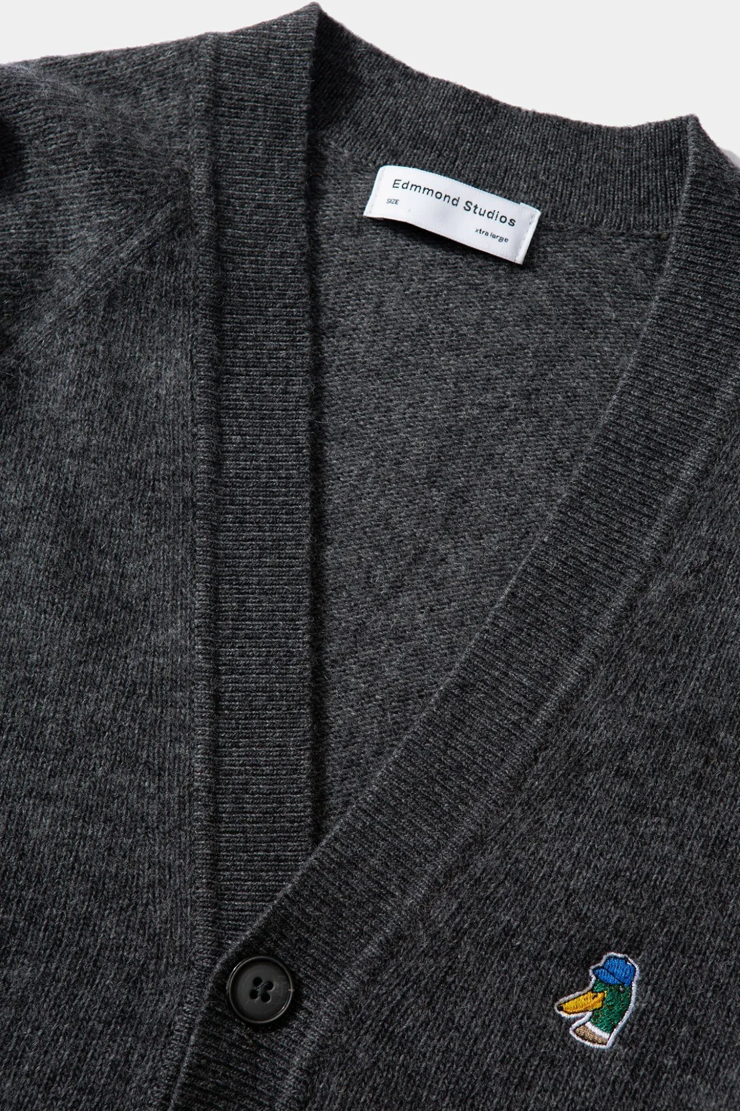 Special Duck Cardigan Plain Grey | Edmmond Studios Discount