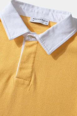 Spring Polo Plain Yellow | Edmmond Studios Cheap