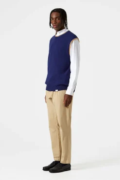 Sunset Vest Plain Navy | Edmmond Studios Best Sale