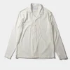 Terry Long Shirt Plain Off White | Edmmond Studios Shop