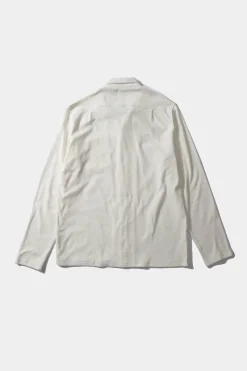 Terry Long Shirt Plain Off White | Edmmond Studios Shop