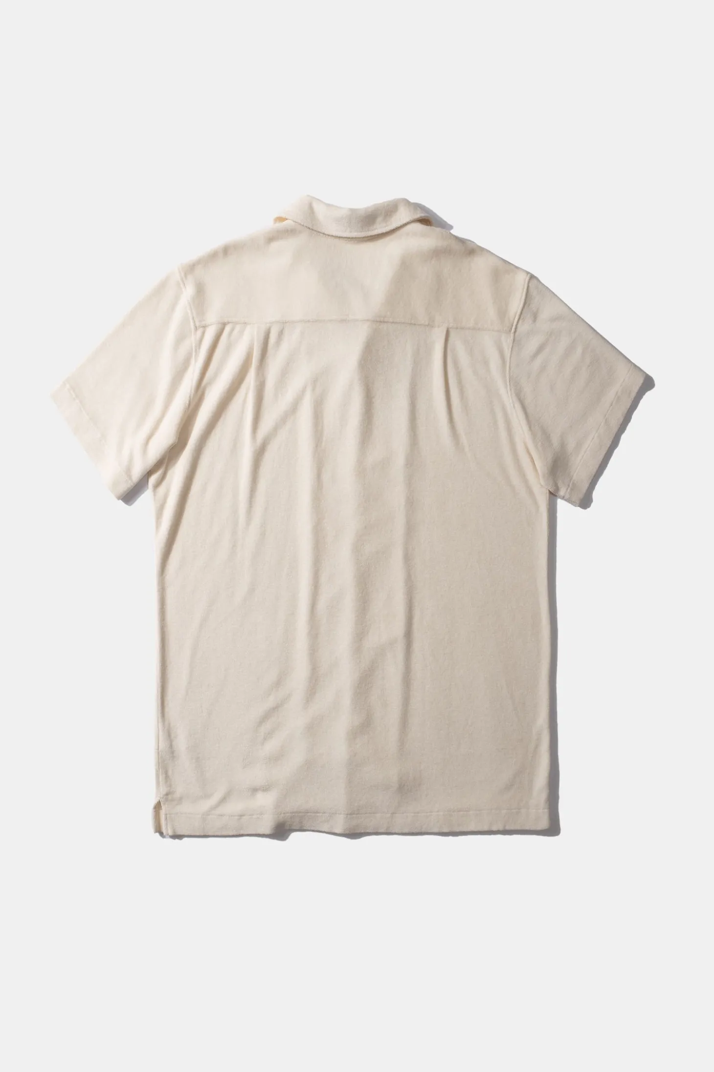Terry Shirt Plain Off White | Edmmond Studios Fashion