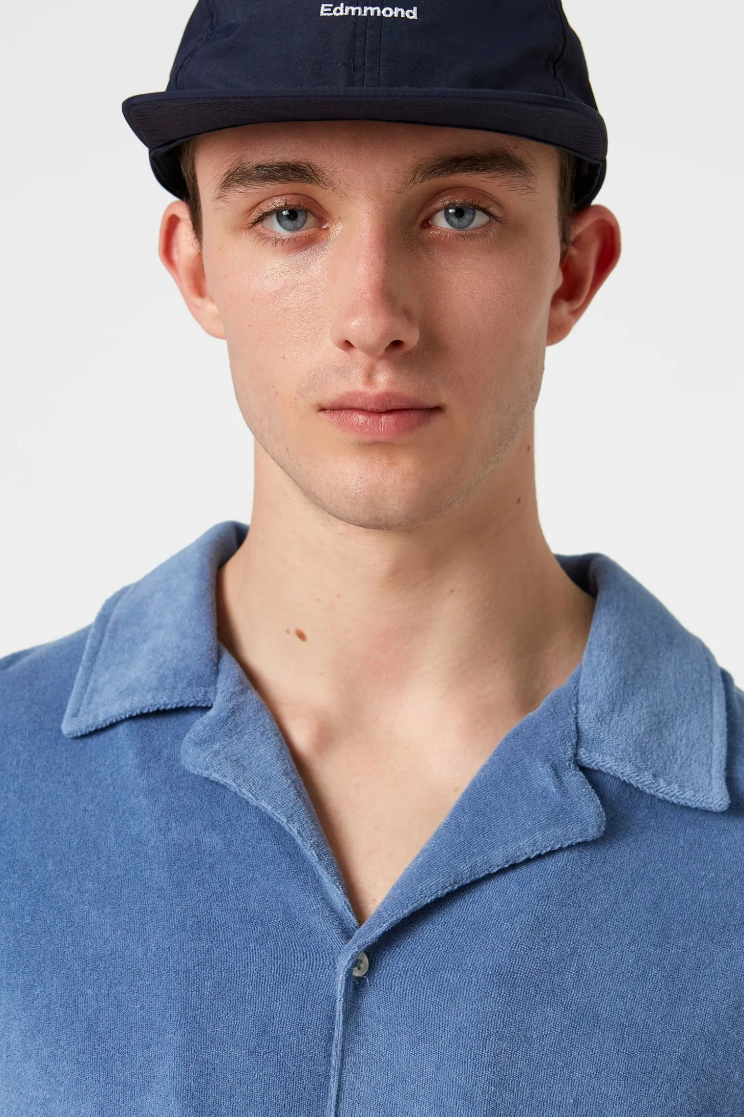Terry Shirt Plain Steel | Edmmond Studios Sale