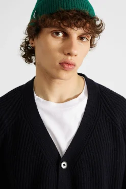 Upper Cardigan Plain Navy | Edmmond Studios Sale