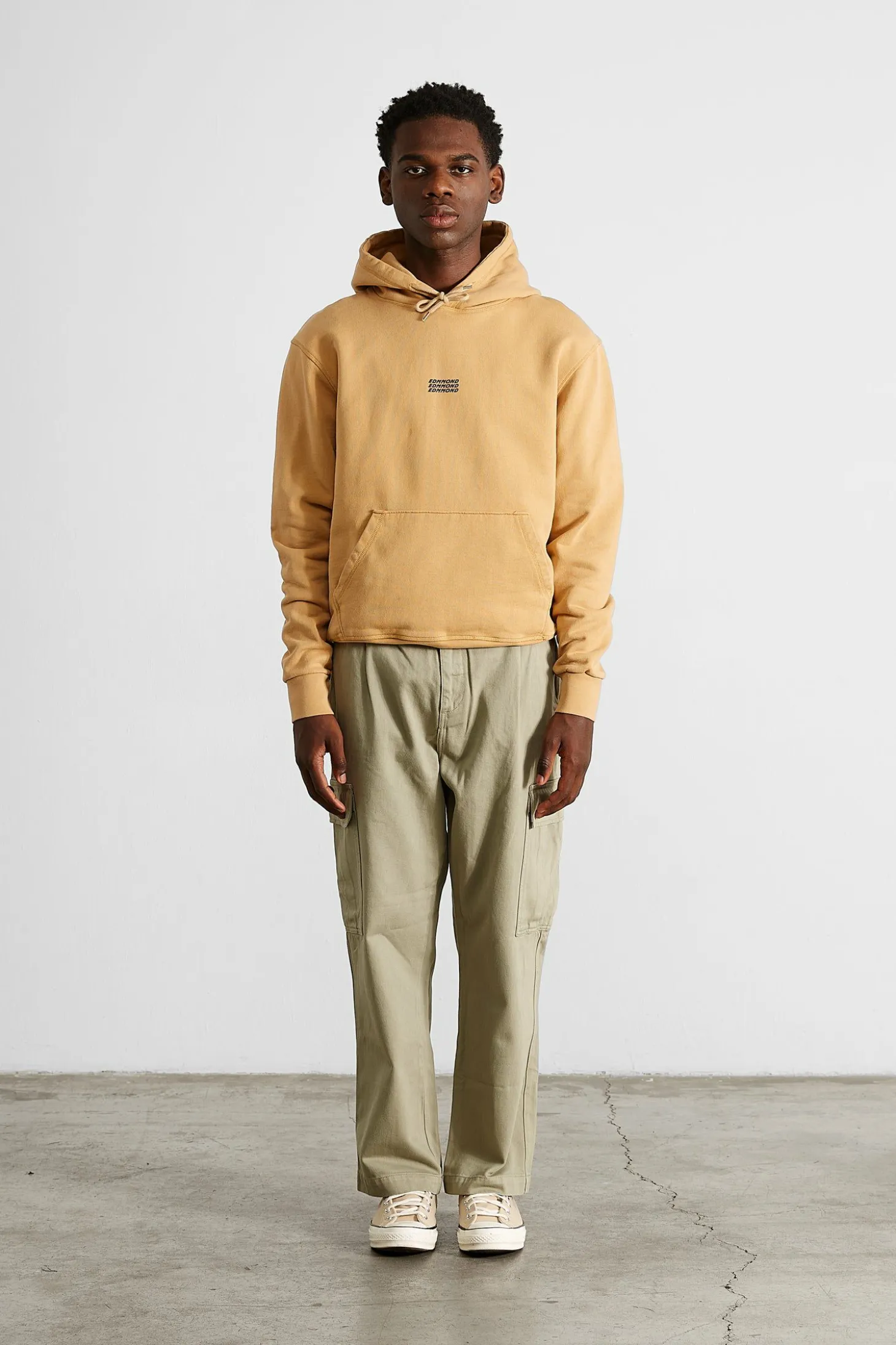 Velo Hoodie Plain Caramel | Edmmond Studios Discount