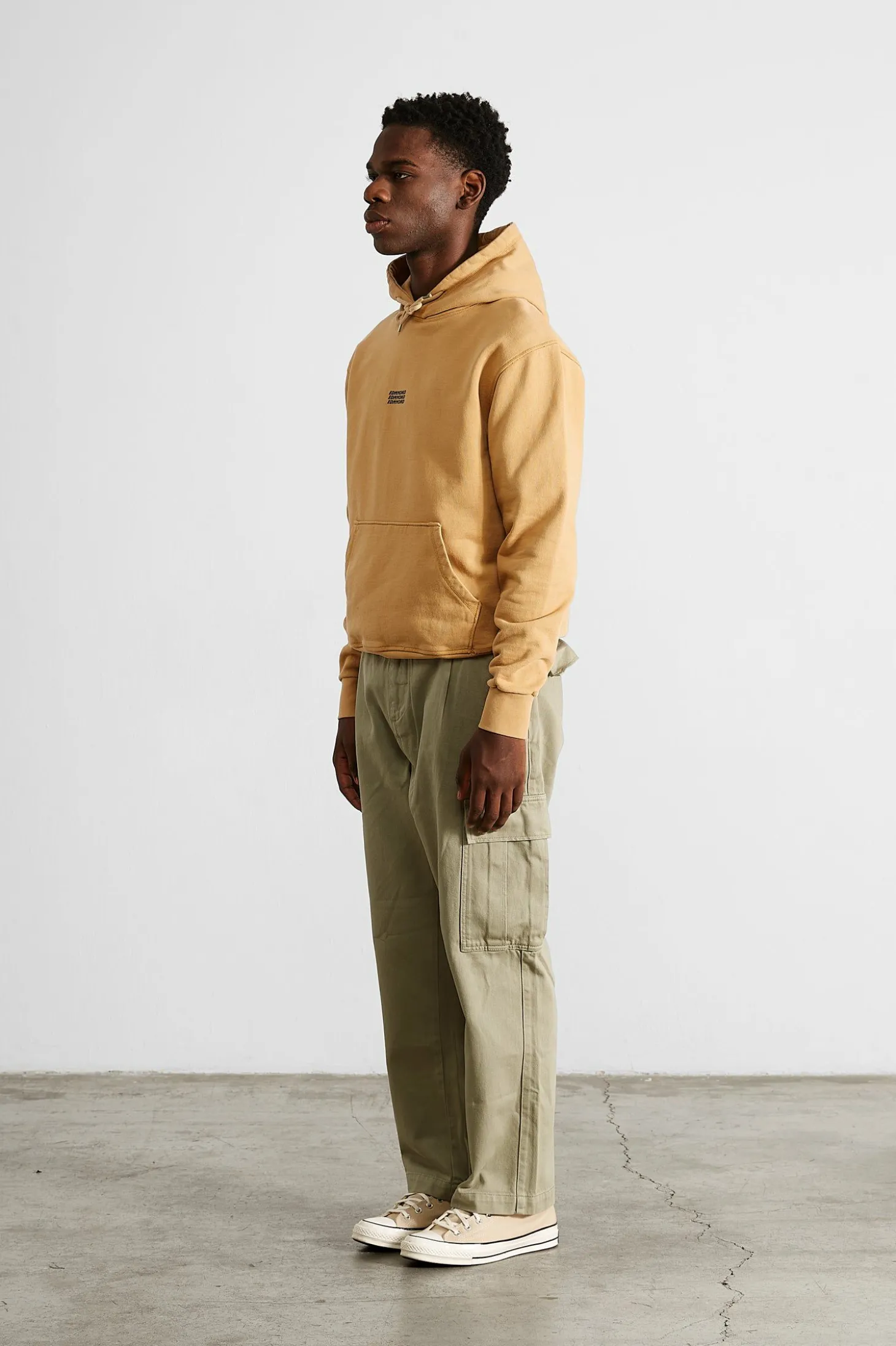 Velo Hoodie Plain Caramel | Edmmond Studios Discount