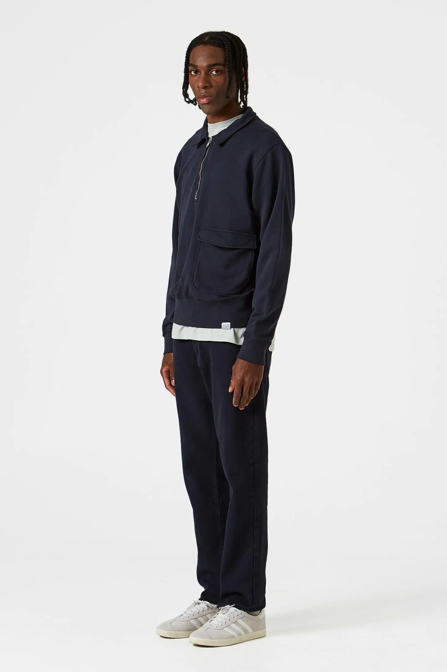 Warm Up Plain Navy | Edmmond Studios Cheap
