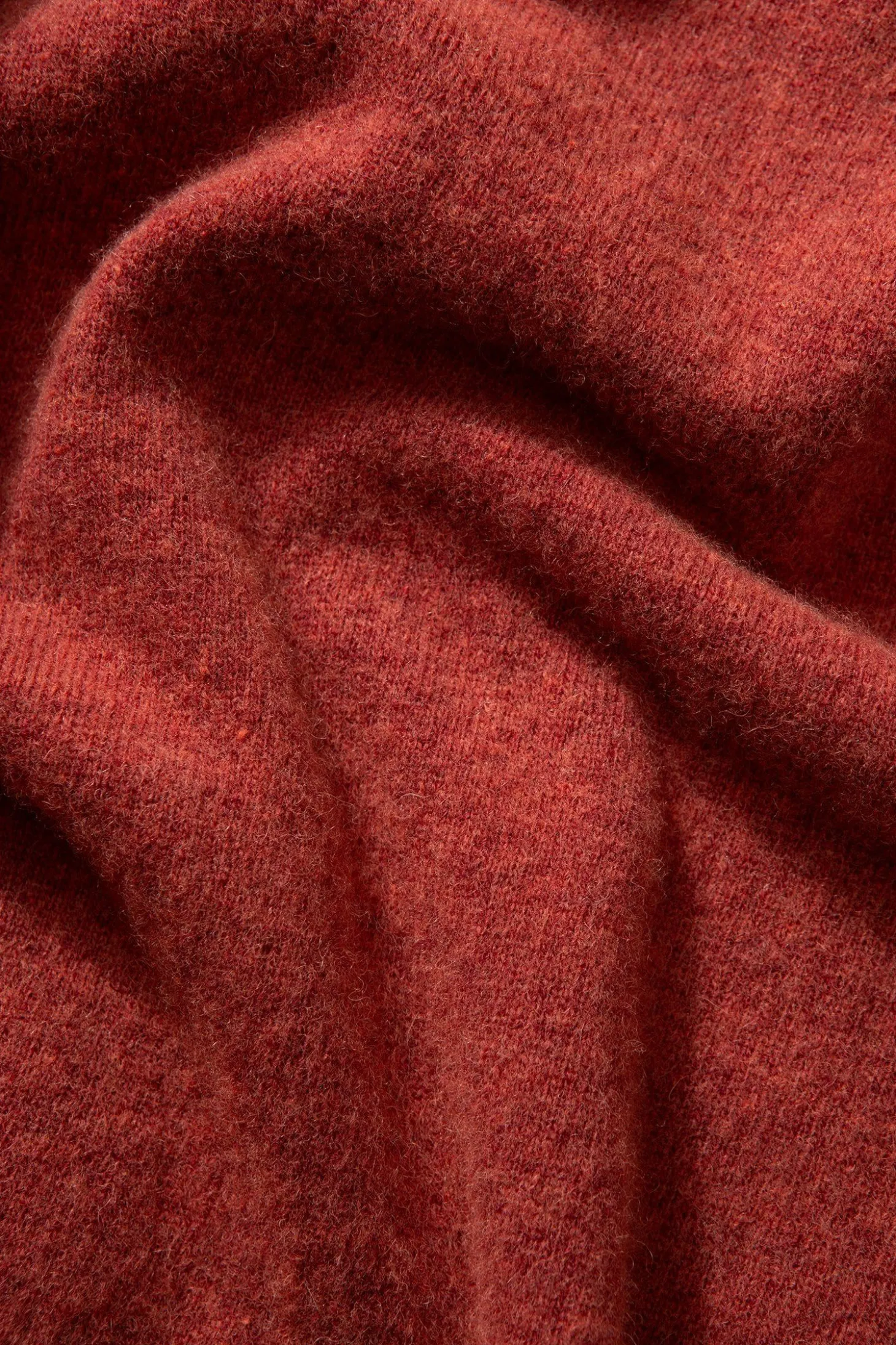 Wool Polo Plain Copper | Edmmond Studios Hot